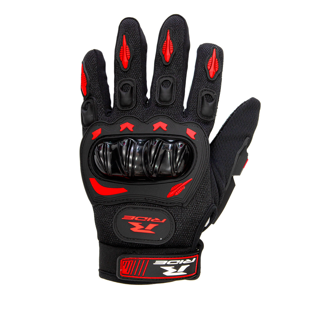 GUANTES URBAN NEGRO/ROJO XL