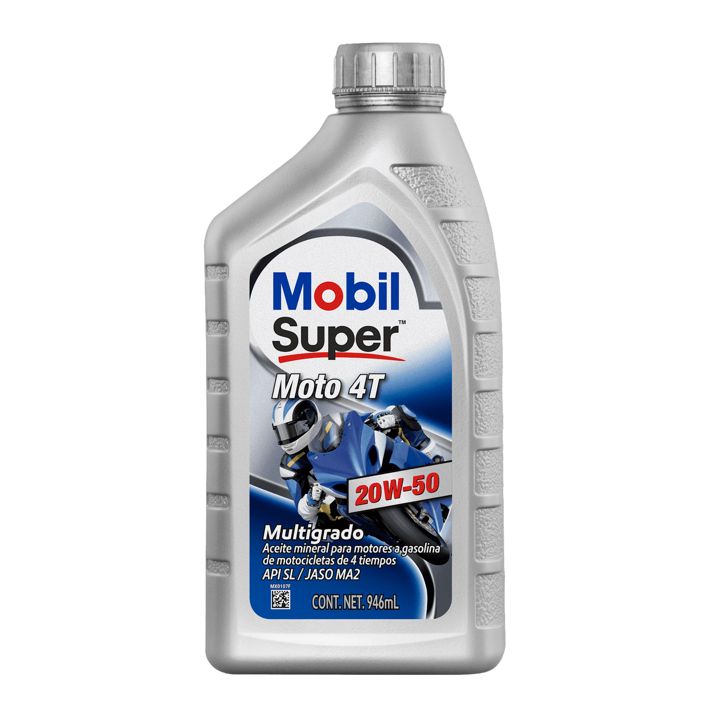 ACEITE MOBIL SUPER 4T 20W-50 API SL/JASO MA2