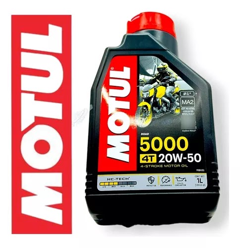 ACEITE 4T MOTUL 5000 20W50 SEMISINTETICO