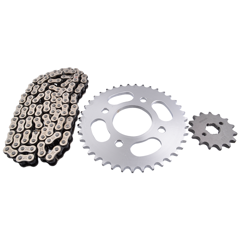 KIT DE SPROCKETS Y CADENA "WINDSOR" P/ITALIKA FT-125 (38/15T+428HS-102L)