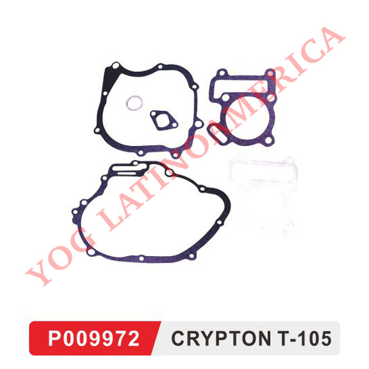 EMPAQUE COMPLETO CRYPTON T-105