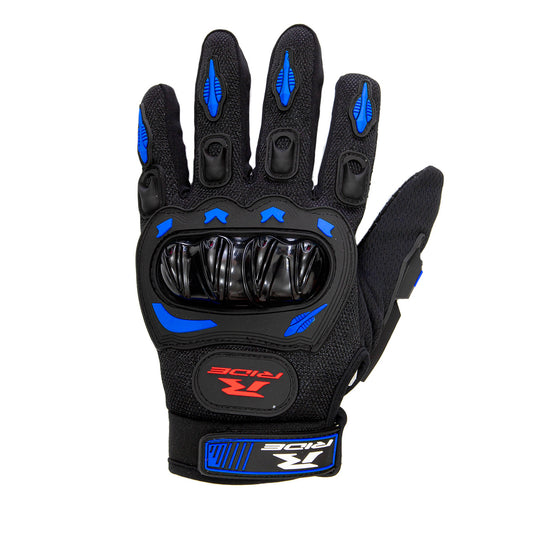 GUANTES URBAN NEGRO/AZUL XL