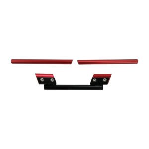 MANUBRIO DEPORTIVO UNIVERSAL ROJO 3 PIEZAS