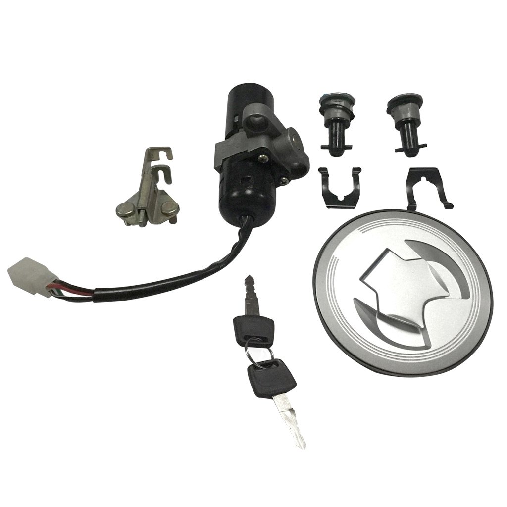 INTERRUPTOR ENCENDIDO CON LLAVE CERRADURA SET ITALIKA 125 Z (16-19) 12V