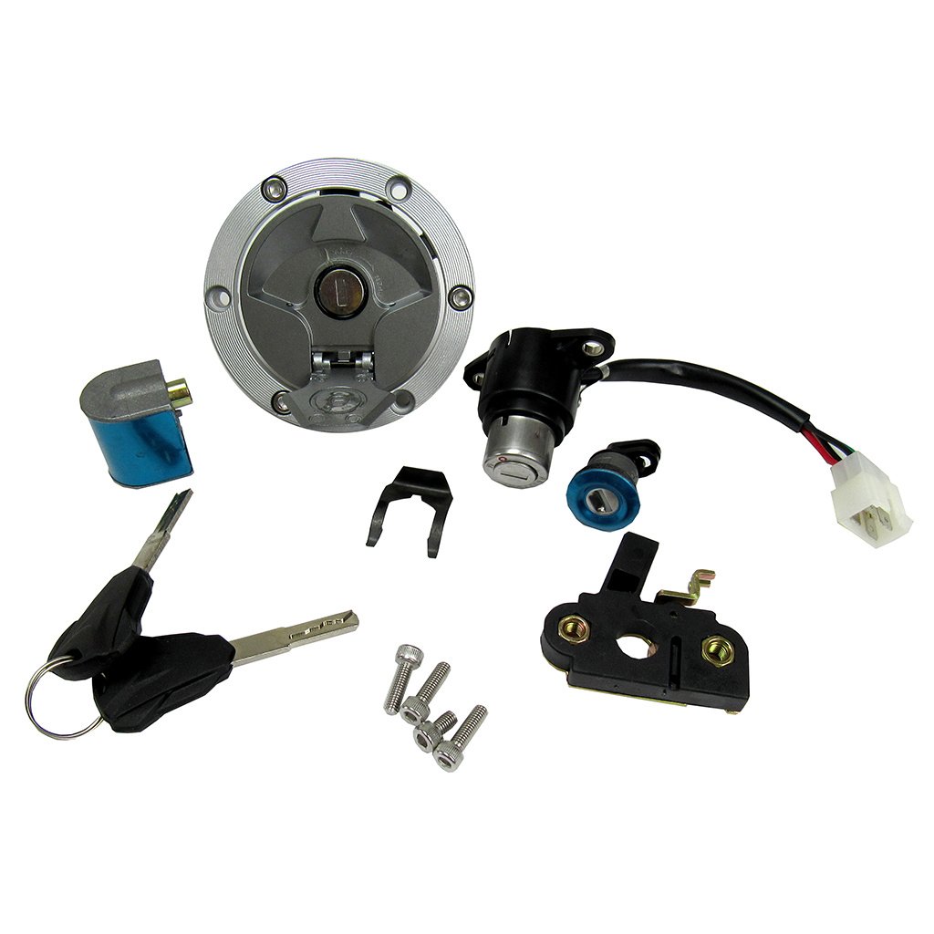 INTERRUPTOR ENCENDIDO CON LLAVE CERRADURA SET ITALIKA 250 Z (14-17) 12V