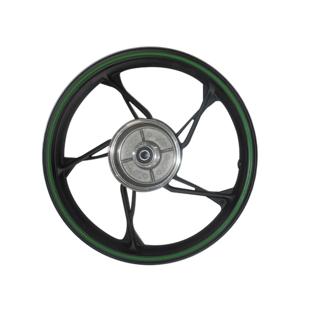 RIN TRASERO 17 FILO VERDE NEGRO ITALIKA 150 Z