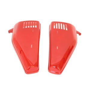 TAPA LATERAL DERECHA IZQUIERDA ROJA SET ITALIKA FT 125 (05-12)