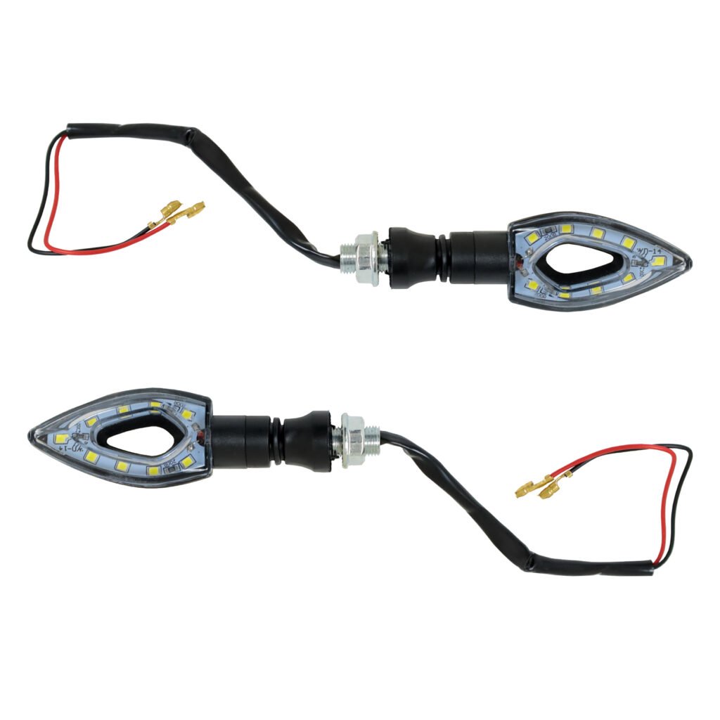 DIRECCIONAL DELANTERA/TRASERA FLECHA BLANCO LED SET 12V