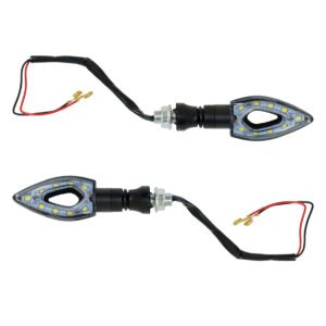 DIRECCIONAL DELANTERA/TRASERA FLECHA BLANCO LED SET 12V