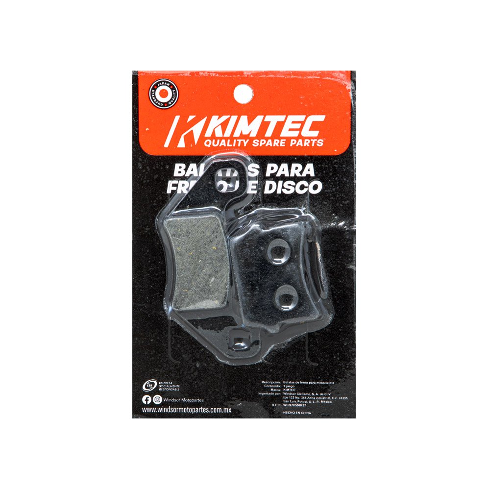 BALATA FRENO DE DISCO "KIMTEC" P/I ATV150