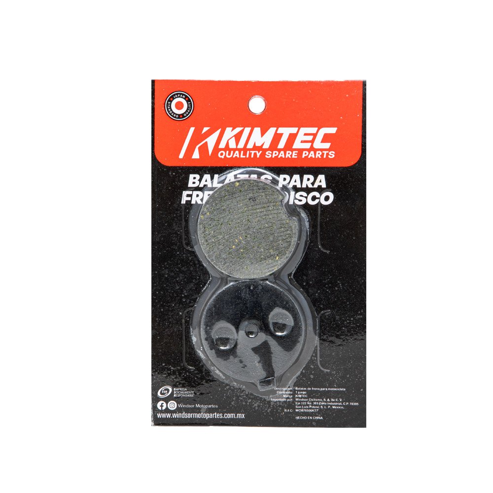 BALATA FRENO DE DISCO "KIMTEC" P/V CROSMAX 200