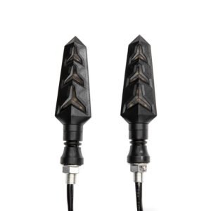DIRECCIONAL C/CUARTO LED "RIDE" ZXD-09 LED AMARILLO/AMARILLO (Secuencia Progresiva)