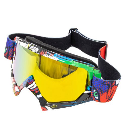 GOGLE "RIDE"BLANCO/ROJO