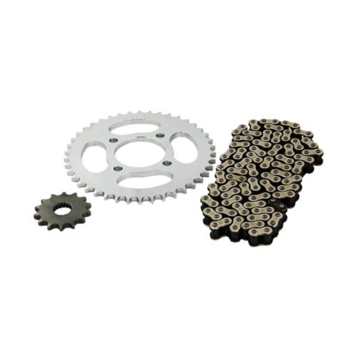 KIT DE SPROCKETS Y CADENA "WINDSOR" P/SUZUKI GN-125 (42/14T+428HS-118L)