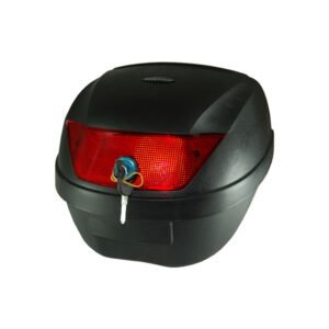MALETERO "EVOLUTION" 26L E-880 REFLEJANTE ROJO