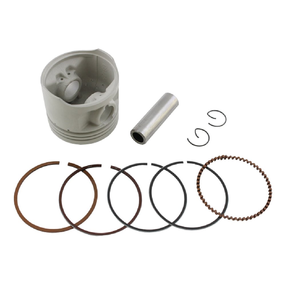 PISTON Y ANILLOS "KIMTEC" P/ITALIKA FT-125 STD