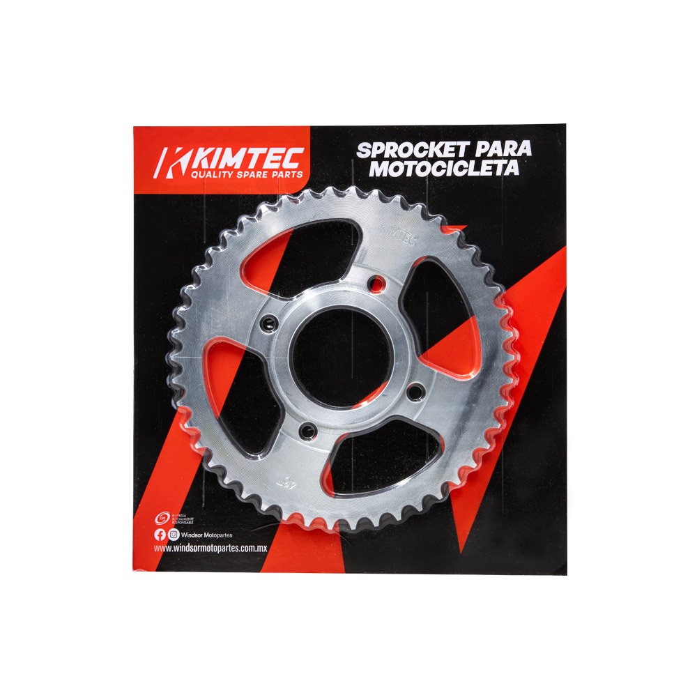 SPROCKET TRASERO "KIMTEC" DM200 428-46T
