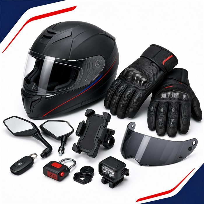 Accesorios para motocicleta