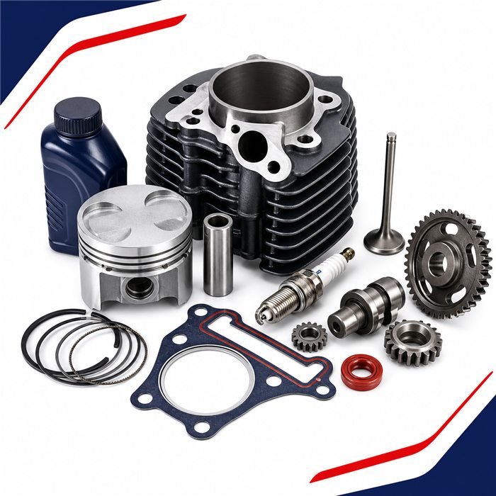 Refacciones de motor para motocicleta